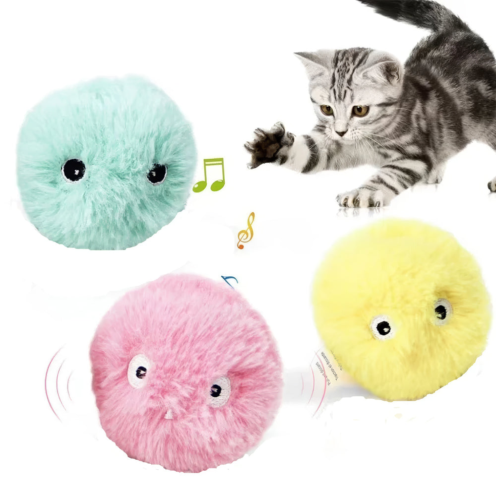 Bolinha Com Cat Nip e Som de Bichos para Gatos
